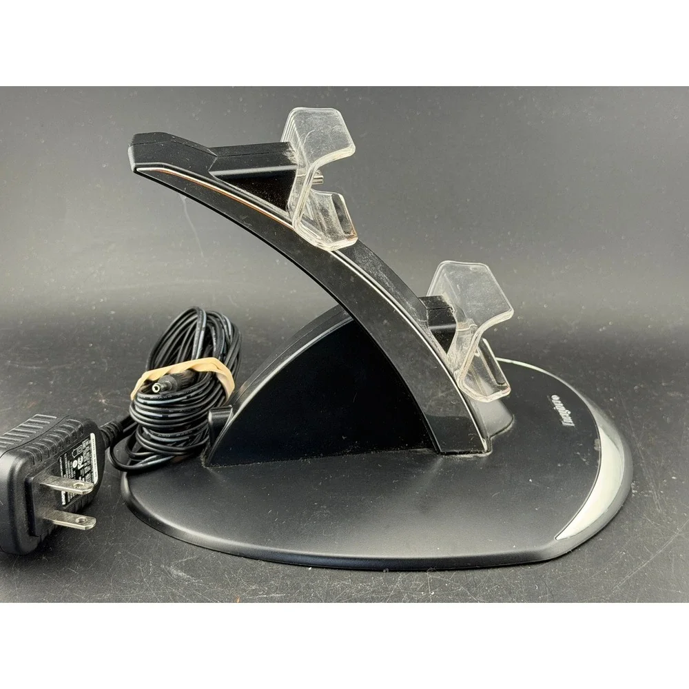 Energizer PS3 Controller Charging Station Stand: PL-6328 Dual Charger, AC Power